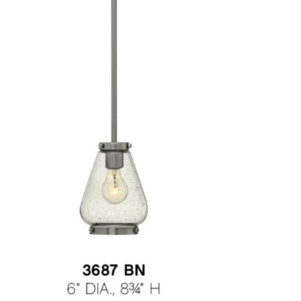 Beautiful Hinkley Finley Oil Rubbed Bronze Indoor Pendant Light- New, Open box.